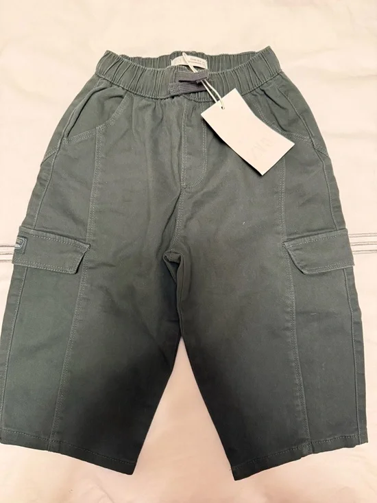 NWT Zara boys pants, green, size 2T - Picture 1 of 5